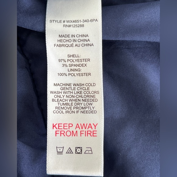 Jason Wu Satin Blouse - Navy - Sizes Small and XS - Picture 6 of 12